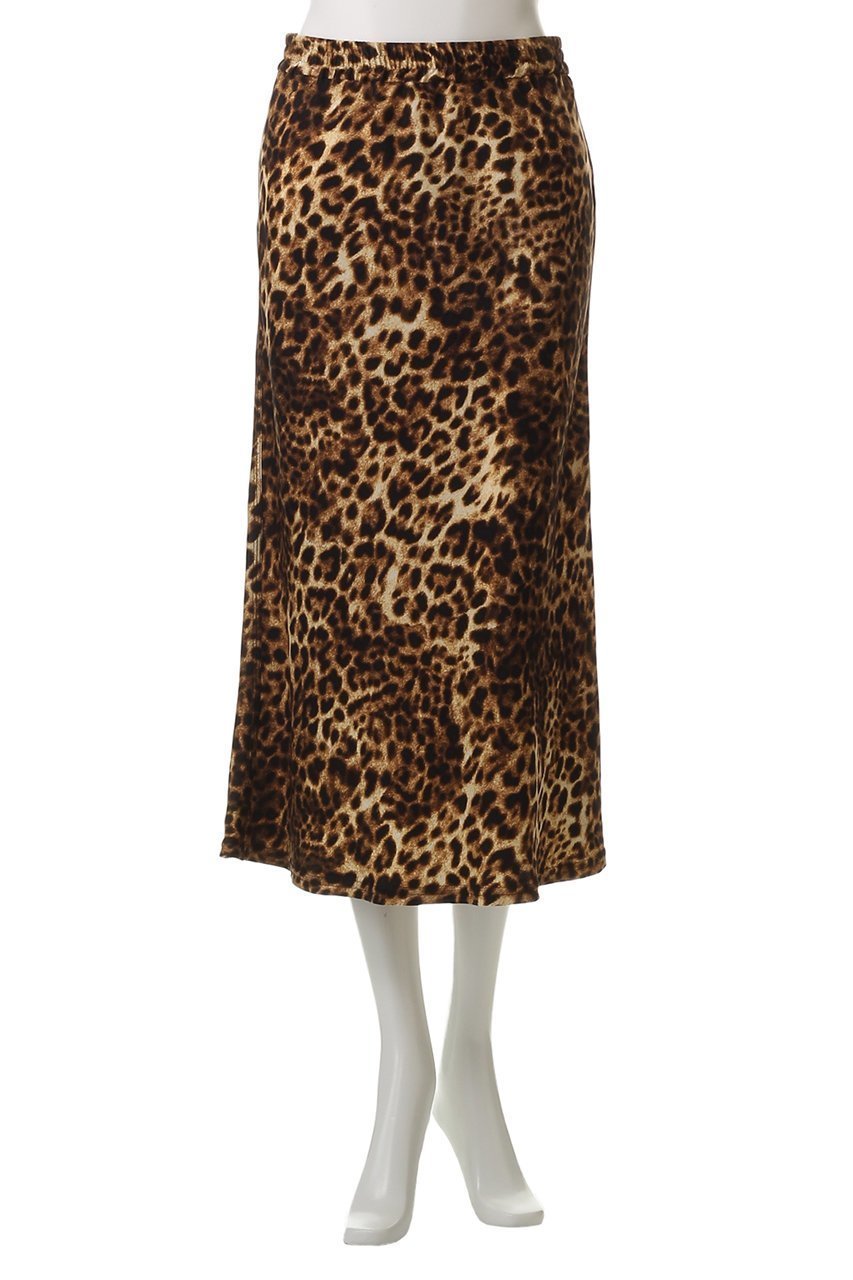 【オブラダ/Oblada】のレオパードスカート 人気、トレンドファッション・服の通販 founy(ファニー) 　ファッション　Fashion　レディースファッション　Fashion for Women　スカート　Skirts　ロングスカート　Long Skirts / Maxi & Midi Skirts　フィット　Fit, Slim Fit　フレア　Flare, Flared　リラックス　Relax, Relaxed Fit　レオパード　Leopard, Animal Print　ロング　Long, Long-Length　再入荷　Restock / Back in Stock　other-2|ID: prp329100004468874 ipo3291000000036562933