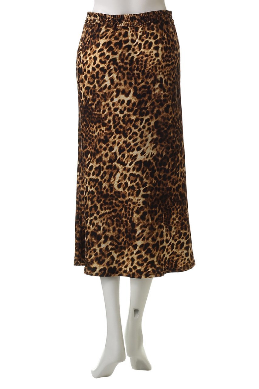 【オブラダ/Oblada】のレオパードスカート 人気、トレンドファッション・服の通販 founy(ファニー) 　ファッション　Fashion　レディースファッション　Fashion for Women　スカート　Skirts　ロングスカート　Long Skirts / Maxi & Midi Skirts　フィット　Fit, Slim Fit　フレア　Flare, Flared　リラックス　Relax, Relaxed Fit　レオパード　Leopard, Animal Print　ロング　Long, Long-Length　再入荷　Restock / Back in Stock　other-4|ID: prp329100004468874 ipo3291000000036562935