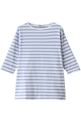 【オブラダ/Oblada】のANY ボーダーTシャツ 人気、トレンドファッション・服の通販 founy(ファニー) ファッション Fashion レディースファッション Fashion for Women トップス・カットソー Cut & Sew Tops シャツ・ブラウス・オフィスカジュアル Elegant Blouses & Button-Ups ロングTシャツ・Tシャツ Longline T-Shirts & Tees カットソー・ベーシックTシャツ Cut-and-Sewn Tops / Stretch Tees & Basics ショート Short, Short Length スリーブ Sleeve, Long Sleeve / Short Sleeve ボーダー Border, Stripe エレガント 上品 Elegant |ID:prp329100004468875