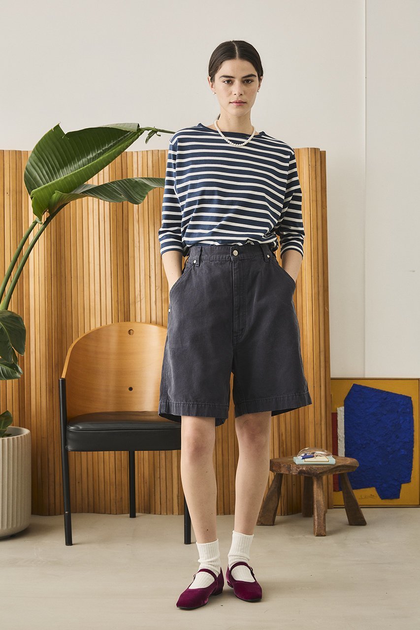 【オブラダ/Oblada】のANY ボーダーTシャツ 人気、トレンドファッション・服の通販 founy(ファニー) 　ファッション　Fashion　レディースファッション　Fashion for Women　トップス・カットソー　Cut & Sew Tops　シャツ・ブラウス・オフィスカジュアル　Elegant Blouses & Button-Ups　ロングTシャツ・Tシャツ　Longline T-Shirts & Tees　カットソー・ベーシックTシャツ　Cut-and-Sewn Tops / Stretch Tees & Basics　ショート　Short, Short Length　スリーブ　Sleeve, Long Sleeve / Short Sleeve　ボーダー　Border, Stripe　エレガント 上品　Elegant　other-8|ID: prp329100004468875 ipo3291000000032854998