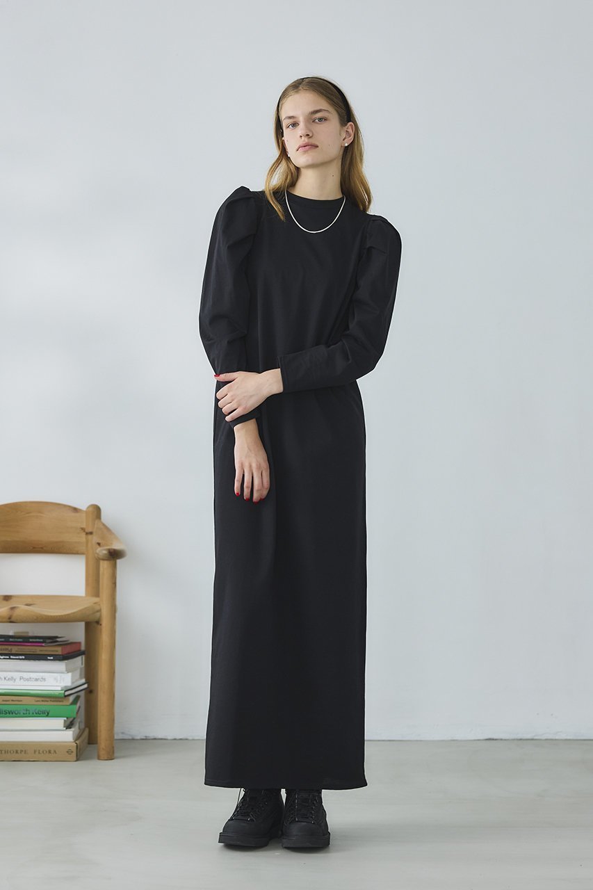 【オブラダ/Oblada】のシャーリングドレス 人気、トレンドファッション・服の通販 founy(ファニー) 　ファッション　Fashion　レディースファッション　Fashion for Women　ワンピース　Dresses　フォーマル・パーティードレス・結婚式用ドレス　Elegant & Casual Dresses　チュニック　Tunic Tops & Dresses　おすすめ　Recommended / Our Picks　サンダル　Sandals, Summer Shoes　シャーリング　Shirring, Ruched　シンプル　Simple, Minimal　スニーカー　Sneakers, Trainers　スリーブ　Sleeve, Long Sleeve / Short Sleeve　チュニック　Tunic, Long Top　ドレス　Dress, One-Piece　ロング　Long, Long-Length　エレガント 上品　Elegant　other-6|ID: prp329100004468878 ipo3291000000032864546