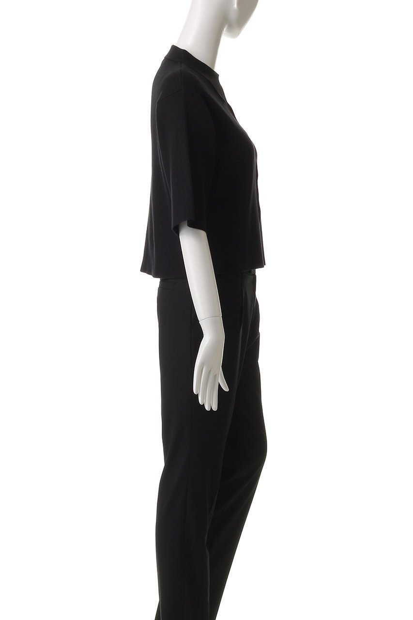 【オブラダ/Oblada】のハーフスリーブ ポロニット 人気、トレンドファッション・服の通販 founy(ファニー) ファッション Fashion レディースファッション Fashion for Women トップス・カットソー Cut & Sew Tops ニット Knit Tops & Sweaters カジュアルプルオーバー・ニットトップス Pullovers & Knit Tops / Casual Pullovers コンパクト Compact, Small Size スリーブ Sleeve, Long Sleeve / Short Sleeve デニム Denim, Jeans Material ハーフ Half, Half-Length バランス Balance, Style Balance ボトム Bottoms, Lower Wear エレガント 上品 Elegant other-3|ID: prp329100004468880 ipo3291000000035962117