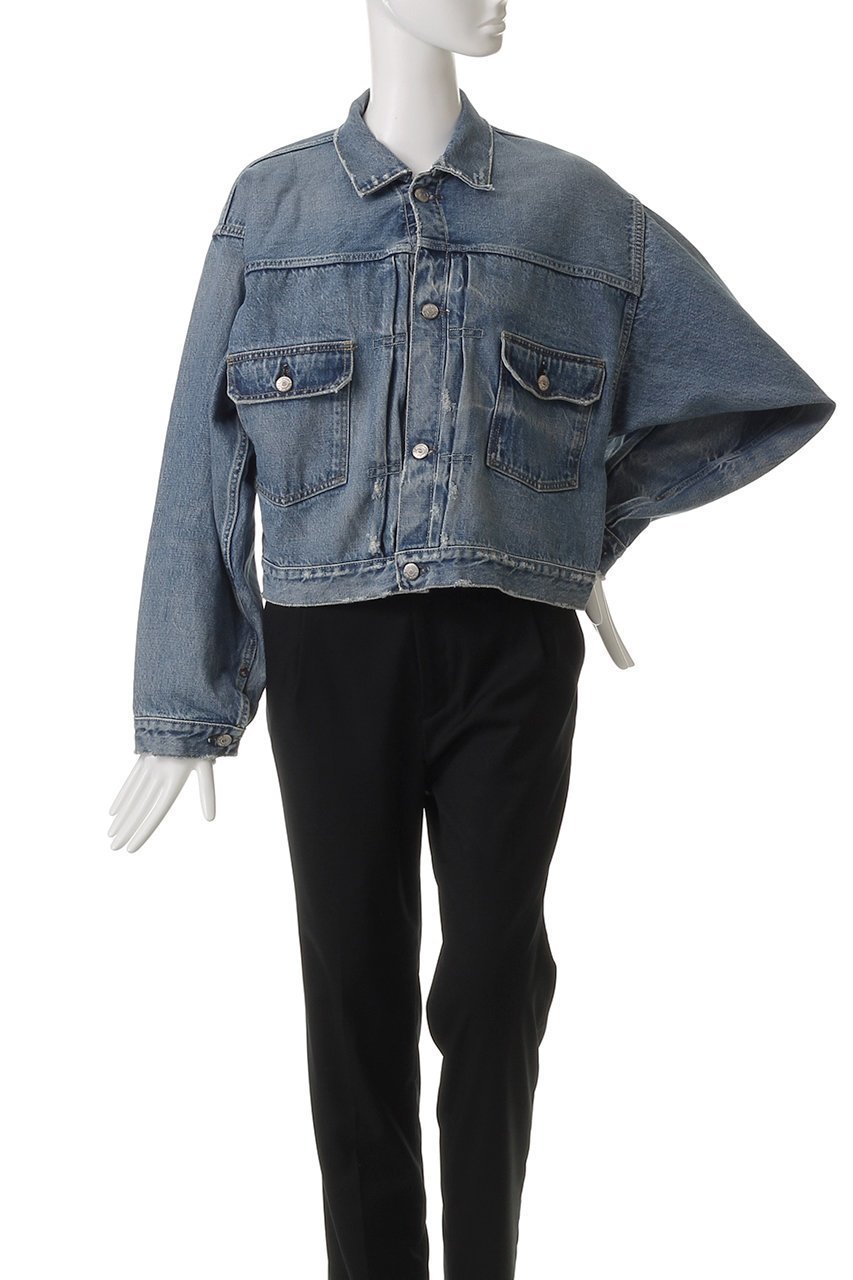 【オブラダ/Oblada】の1952 ビンテージ 人気、トレンドファッション・服の通販 founy(ファニー) 　ファッション　Fashion　レディースファッション　Fashion for Women　アウター　Coat / Outerwear Collection　レディースジャケット・軽アウター　Jackets　ブルゾンジャケット・スポーティアウター　Blouson Jackets　ショート　Short, Short Length　ジャケット　Jacket, Outerwear　デニム　Denim, Jeans Material　バランス　Balance, Style Balance　ビンテージ　Vintage, Retro Style　ブルゾン　Blouson, Bomber Jacket　ポケット　Pocket, Pocket Detail　ヴィンテージ　Vintage Style　other-2|ID: prp329100004468881 ipo3291000000032955462