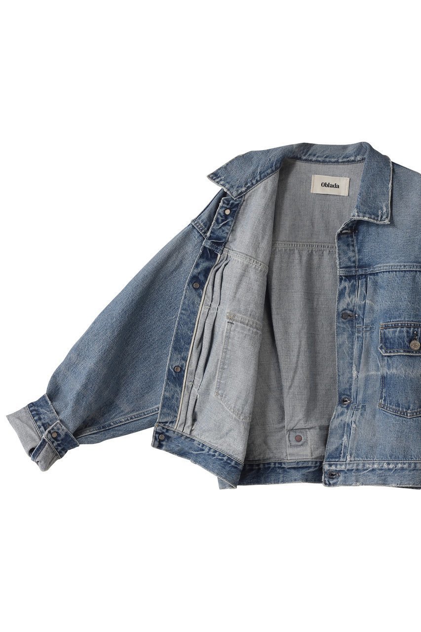 【オブラダ/Oblada】の1952 ビンテージ 人気、トレンドファッション・服の通販 founy(ファニー) 　ファッション　Fashion　レディースファッション　Fashion for Women　アウター　Coat / Outerwear Collection　レディースジャケット・軽アウター　Jackets　ブルゾンジャケット・スポーティアウター　Blouson Jackets　ショート　Short, Short Length　ジャケット　Jacket, Outerwear　デニム　Denim, Jeans Material　バランス　Balance, Style Balance　ビンテージ　Vintage, Retro Style　ブルゾン　Blouson, Bomber Jacket　ポケット　Pocket, Pocket Detail　ヴィンテージ　Vintage Style　other-6|ID: prp329100004468881 ipo3291000000032955477