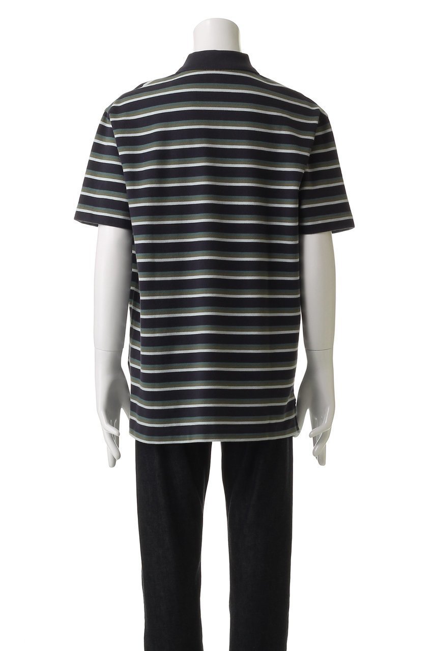 【メゾン キツネ/MAISON KITSUNE / MEN】の【MEN】PROFILE FOX PATCH TRI COLOR ストライプポロ 人気、トレンドファッション・服の通販 founy(ファニー) 　ファッション　Fashion　メンズファッション　Fashion for Men　クラシック　Classic, Timeless Style　ジャケット　Jacket, Outerwear　ストライプ　Stripe, Striped Pattern　パッチ　Patch, Appliqué　フォックス　Fox, Fox Fur　ボーダー　Border, Stripe　ポロシャツ　Polo Shirt, Collared Tee　リラックス　Relax, Relaxed Fit　定番　Standard, Basic Item　other-4|ID: prp329100004468882 ipo3291000000032843054