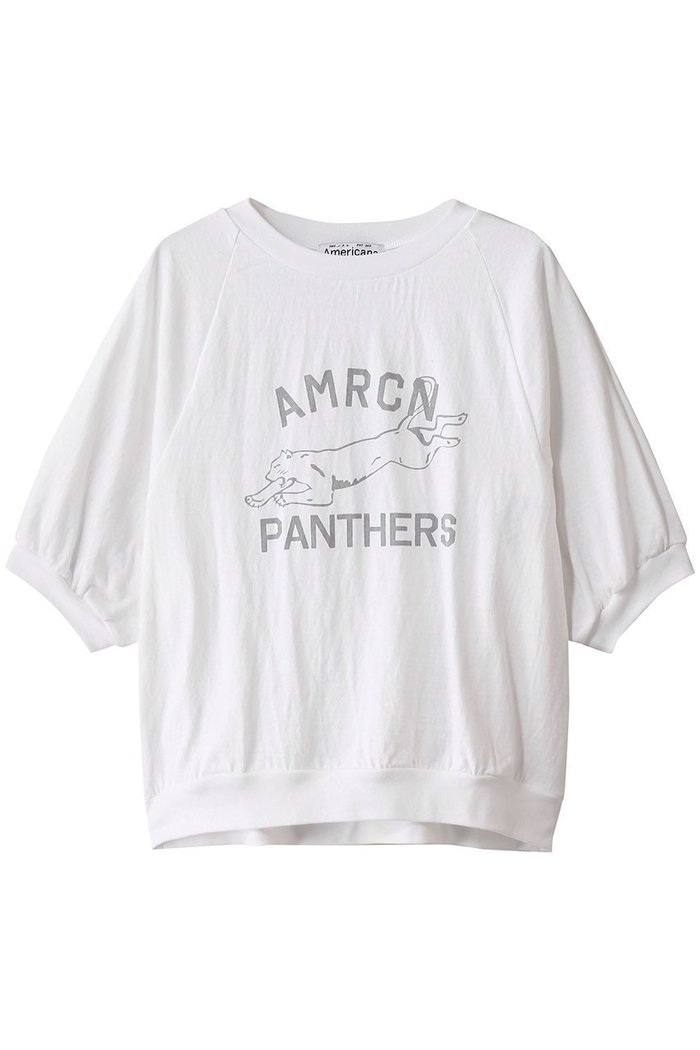【アメリカーナ/Americana】のラグランボリュームスリーブTシャツ インテリア・キッズ・メンズ・レディースファッション・服の通販 founy(ファニー) https://founy.com/ ファッション Fashion レディースファッション WOMEN トップス・カットソー Tops/Tshirt シャツ/ブラウス Shirts/Blouses ロング / Tシャツ T-Shirts カットソー Cut and Sewn ボリュームスリーブ / フリル袖 Volume Sleeve ショート Short スリーブ Sleeve トレンド Trend フェミニン Feminine フロント Front プリント Print ボトム Bottom リラックス Relax |ID: prp329100004468887 ipo3291000000031368352