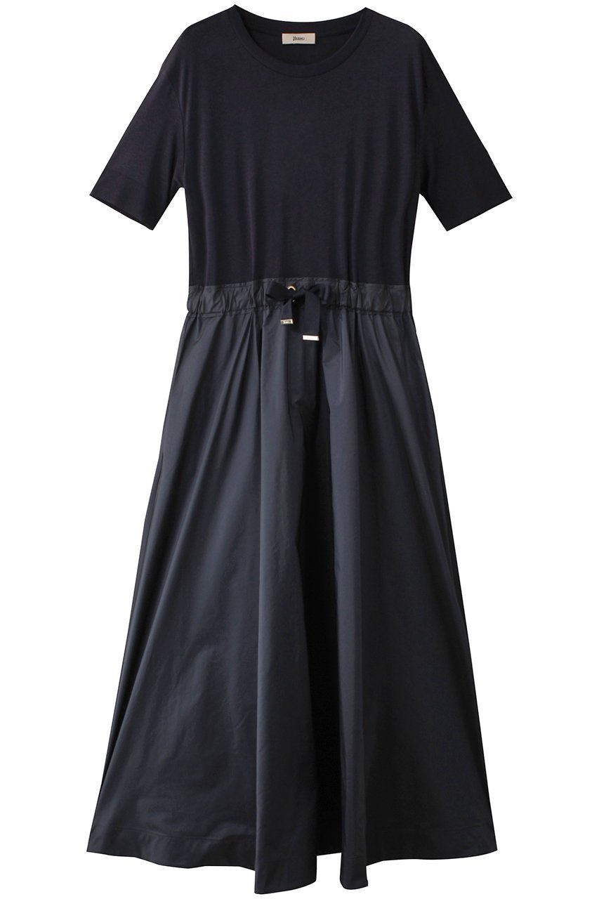 【ヘルノ/HERNO】のウエストマーク ハーフスリーブ コンビドレス 人気、トレンドファッション・服の通販 founy(ファニー) ファッション Fashion レディースファッション Fashion for Women ワンピース Dresses フォーマル・パーティードレス・結婚式用ドレス Elegant & Casual Dresses チュニック Tunic Tops & Dresses コンビ Combo, Combination Style スリーブ Sleeve, Long Sleeve / Short Sleeve チュニック Tunic, Long Top ドレス Dress, One-Piece ハーフ Half, Half-Length ロング Long, Long-Length other-1|ID: prp329100004468889 ipo3291000000033663518