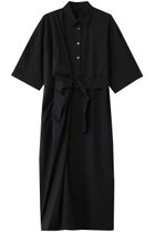 【マルティニーク/martinique】のライトタフタシャツワンピース ブラック|ID: prp329100004468898 ipo3291000000035041470