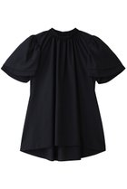 【ランバン オン ブルー/LANVIN en Bleu】のはっ水ブライトローンブラウス ネイビー|ID: prp329100004468902 ipo3291000000031368584