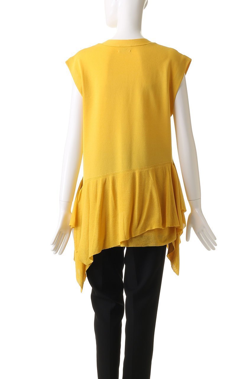 【ランバン オン ブルー/LANVIN en Bleu】のフリルヘムニットベスト 人気、トレンドファッション・服の通販 founy(ファニー) ファッション Fashion レディースファッション Fashion for Women トップス・カットソー Cut & Sew Tops ニット Knit Tops & Sweaters ベスト&ジレ / 重ね着スタイル Vests & Gilets カジュアルプルオーバー・ニットトップス Pullovers & Knit Tops / Casual Pullovers アシンメトリー Asymmetrical Style シンプル Simple, Minimal フロント Front, Front Design ベスト Vest, Waistcoat 夏 Summer 春 Spring S/S・春夏 SS, Spring/Summer, Warm Season other-4|ID: prp329100004468911 ipo3291000000034825874