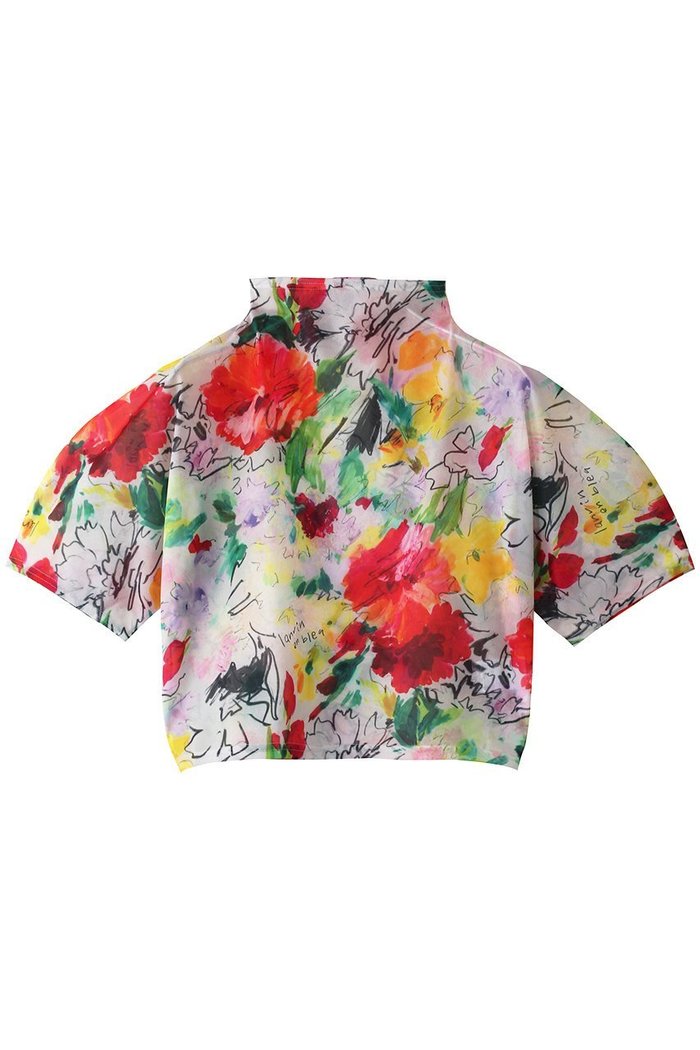 【ランバン オン ブルー/LANVIN en Bleu】のfleur de fleur カットソー インテリア・キッズ・メンズ・レディースファッション・服の通販 founy(ファニー) https://founy.com/ ファッション Fashion レディースファッション Fashion for Women トップス・カットソー Cut & Sew Tops シャツ・ブラウス・オフィスカジュアル Elegant Blouses & Button-Ups ロングTシャツ・Tシャツ Longline T-Shirts & Tees カットソー・ベーシックTシャツ Cut-and-Sewn Tops / Stretch Tees & Basics カットソー Cut and Sewn Top コンパクト Compact, Small Size ショート Short, Short Length シンプル Simple, Minimal スタンド Stand Collar, Upright Stand スリーブ Sleeve, Long Sleeve / Short Sleeve エレガント 上品 Elegant |ID: prp329100004468912 ipo3291000000032806692