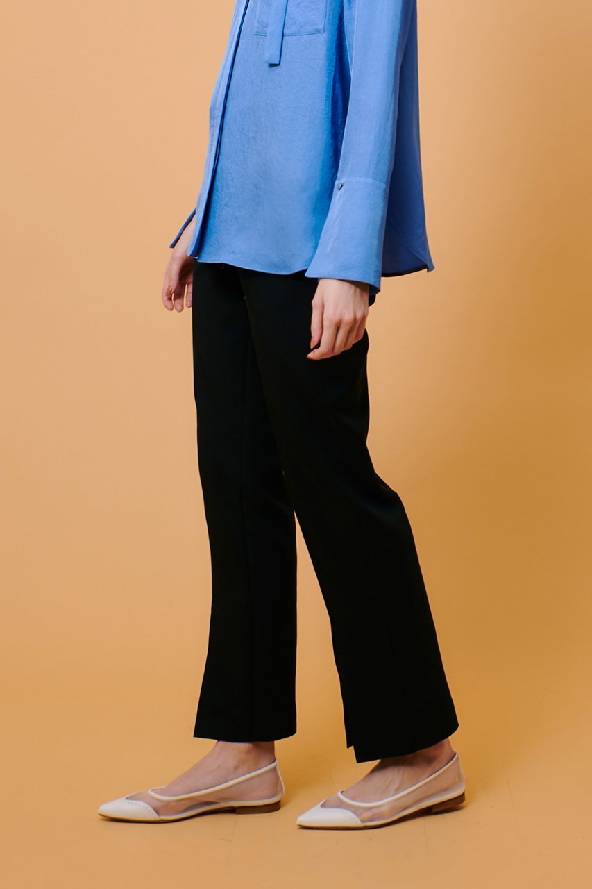 【アルアバイル/allureville】のダブルクロスフロントスリットパンツ 人気、トレンドファッション・服の通販 founy(ファニー) 　ファッション　Fashion　レディースファッション　Ladies' Fashion Online　パンツ　Pants　スリット　Slit　スリム　Slim　センター　Center　ダブル　Double　other-7|ID: prp329100004468924 ipo3291000000031631859