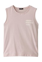 【アルアバイル/allureville】のサイドロゴノースリーブTシャツ ピンク|ID: prp329100004468925 ipo3291000000032706902