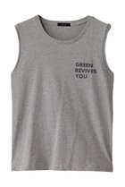 【アルアバイル/allureville】のサイドロゴノースリーブTシャツ グレー|ID: prp329100004468925 ipo3291000000032706903