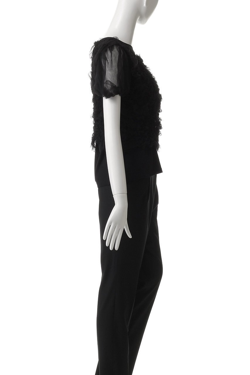 【クラネ/CLANE】のTULLE VEST LAYERED TOPS/ブラウス 人気、トレンドファッション・服の通販 founy(ファニー) 　ファッション　Fashion　レディースファッション　Fashion for Women　アウター　Coat / Outerwear Collection　トップス・カットソー　Cut & Sew Tops　シャツ・ブラウス・オフィスカジュアル　Elegant Blouses & Button-Ups　ベスト&ジレ / 重ね着スタイル　Vests & Gilets　おすすめ　Recommended / Our Picks　シアー　Sheer, See-Through　ショート　Short, Short Length　スリーブ　Sleeve, Long Sleeve / Short Sleeve　デニム　Denim, Jeans Material　パーティ　Party, Party Style　フェミニン　Feminine, Girly　other-3|ID: prp329100004468926 ipo3291000000032842850