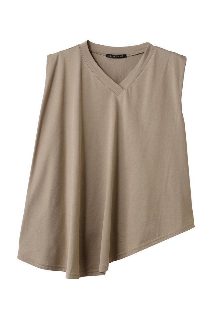 【ミズイロ インド/mizuiro ind】のV neck asymmetry N/S P/O プルオーバー インテリア・キッズ・メンズ・レディースファッション・服の通販 founy(ファニー) https://founy.com/ ファッション Fashion レディースファッション Fashion for Women トップス・カットソー Cut & Sew Tops キャミソール&ノースリーブ Camisoles & Sleeveless Tops シャツ・ブラウス・オフィスカジュアル Elegant Blouses & Button-Ups カジュアルプルオーバー・ニットトップス Pullovers & Knit Tops / Casual Pullovers アシンメトリー Asymmetrical Style デコルテ Décolleté, Neckline ノースリーブ Sleeveless, No-Sleeve |ID: prp329100004468930 ipo3291000000032906312