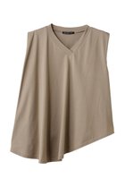 【ミズイロ インド/mizuiro ind】のV neck asymmetry N/S P/O プルオーバー beige|ID: prp329100004468930 ipo3291000000032906316