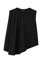 【ミズイロ インド/mizuiro ind】のV neck asymmetry N/S P/O プルオーバー black|ID: prp329100004468930 ipo3291000000032906322