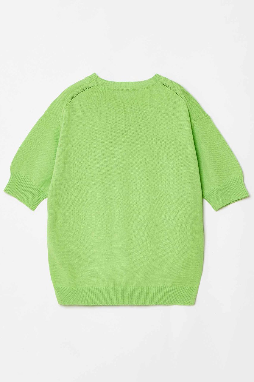 【ハウス オブ ロータス/HOUSE OF LOTUS】のクリアコットンクループルオーバー 人気、トレンドファッション・服の通販 founy(ファニー) 　ファッション　Fashion　レディースファッション　Fashion for Women　トップス・カットソー　Cut & Sew Tops　ニット　Knit Tops & Sweaters　カジュアルプルオーバー・ニットトップス　Pullovers & Knit Tops / Casual Pullovers　インナー　Innerwear　ジャケット　Jacket, Outerwear　バランス　Balance, Style Balance　エレガント 上品　Elegant　other-2|ID: prp329100004468937 ipo3291000000032614986