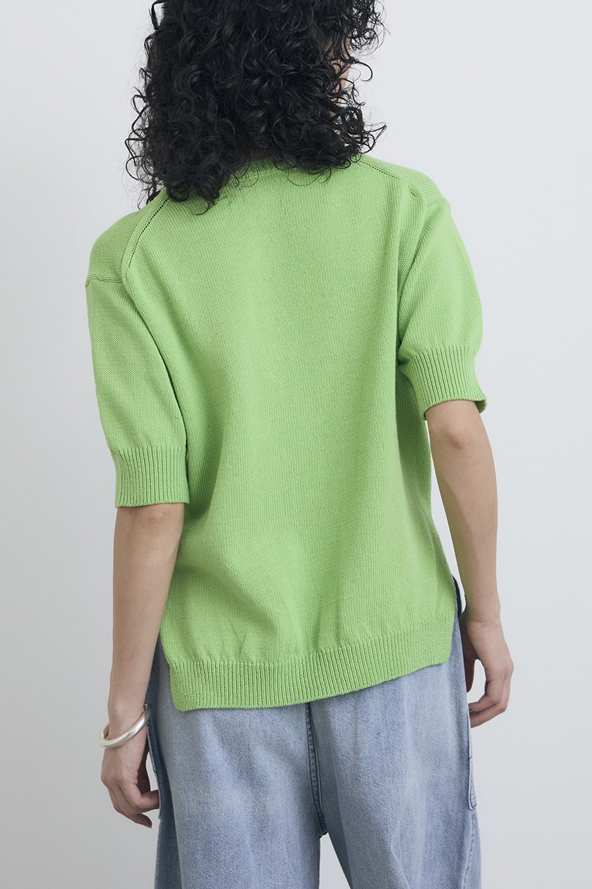 【ハウス オブ ロータス/HOUSE OF LOTUS】のクリアコットンクループルオーバー 人気、トレンドファッション・服の通販 founy(ファニー) 　ファッション　Fashion　レディースファッション　Fashion for Women　トップス・カットソー　Cut & Sew Tops　ニット　Knit Tops & Sweaters　カジュアルプルオーバー・ニットトップス　Pullovers & Knit Tops / Casual Pullovers　インナー　Innerwear　ジャケット　Jacket, Outerwear　バランス　Balance, Style Balance　エレガント 上品　Elegant　other-7|ID: prp329100004468937 ipo3291000000032614991