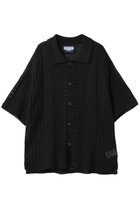 【メゾンスペシャル/MAISON SPECIAL】の【UNISEX】ニット半袖シャツ BLK(ブラック)|ID: prp329100004468940 ipo3291000000036395254