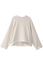 【ベイジ,/BEIGE,】のBROOM(ブルーム)/スウェット風プルオーバードローストリングトップス Ecru|ID: prp329100004468954 ipo3291000000031551319