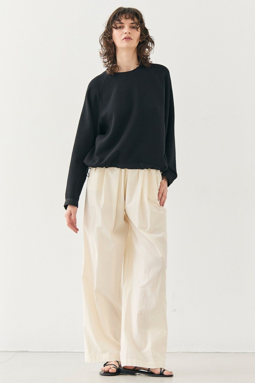 【ベイジ,/BEIGE,】のBROOM(ブルーム)/スウェット風プルオーバードローストリングトップス 人気、トレンドファッション・服の通販 founy(ファニー) 　ファッション　Fashion　レディースファッション　WOMEN　トップス・カットソー　Tops/Tshirt　シャツ/ブラウス　Shirts/Blouses　パーカ　Sweats　ロング / Tシャツ　T-Shirts　プルオーバー　Pullover　スウェット　Sweat　カットソー　Cut and Sewn　シンプル　Simple　スウェット　Sweat　スポーティ　Sporty　ドローストリング　Drawstring　other-7|ID: prp329100004468954 ipo3291000000031631863