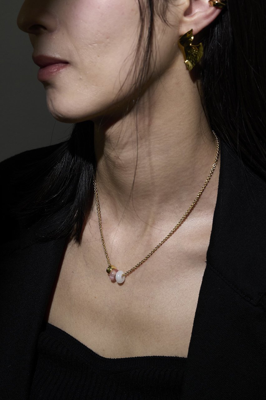【レム/Lemme】の【ELLE SHOP限定】Coral Stone ネックレス 人気、トレンドファッション・服の通販 founy(ファニー) 　ファッション　Fashion　レディースファッション　Ladies' Fashion Online　ジュエリー　Jewelry　ネックレス　Necklaces & Pendants　シンプル　Simple　ストーン　Stone　チェーン　Chain　ネックレス　Necklace　フォーマル　Formal　エレガント 上品　Elegant　other-6|ID: prp329100004468984 ipo3291000000031729502