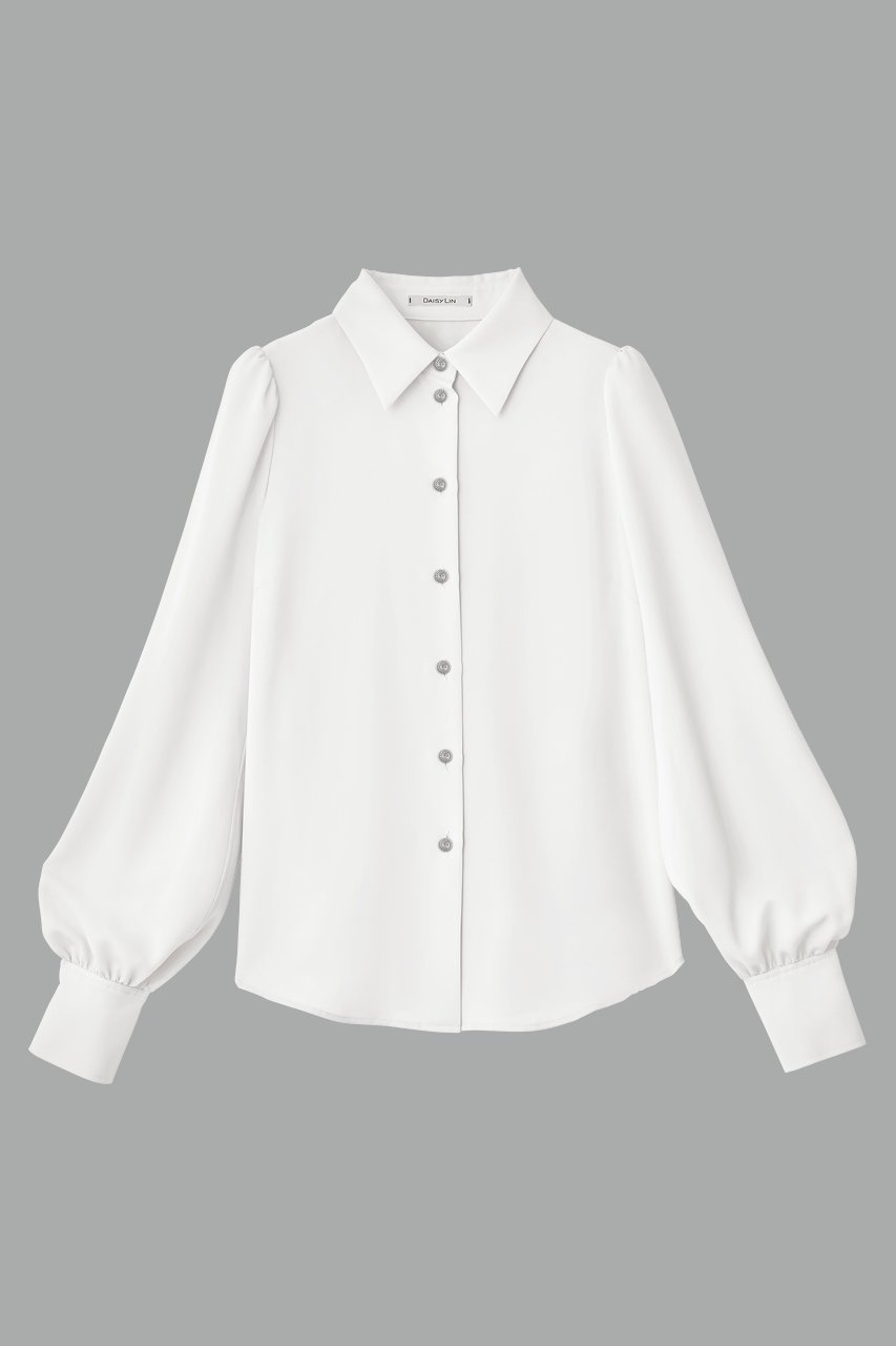 【デイジーリン/DAISY LIN】のAiry Blouse “Lady Lady” 人気、トレンドファッション・服の通販 founy(ファニー) 　ファッション　Fashion　レディースファッション　Fashion for Women　トップス・カットソー　Cut & Sew Tops　シャツ・ブラウス・オフィスカジュアル　Elegant Blouses & Button-Ups　おすすめ　Recommended / Our Picks　インナー　Innerwear　ウォッシャブル　Machine Washable　エアリー　Airy Texture　エレガント 上品　Elegant　カフス　Cuff Design　サテン　Satin, Glossy Fabric　シルク　Silk, 100% Silk　シンプル　Simple, Minimal　ジャケット　Jacket, Outerwear　ストレッチ　Stretch, Stretchy Fabric　スリーブ　Sleeve, Long Sleeve / Short Sleeve　ドレープ　Drape, Draping Fabric　レギュラー　Regular, Standard Fit　ロング　Long, Long-Length　人気　Popular, Best Seller　春　Spring　 other-1|ID: prp329100004468985 ipo3291000000032839923