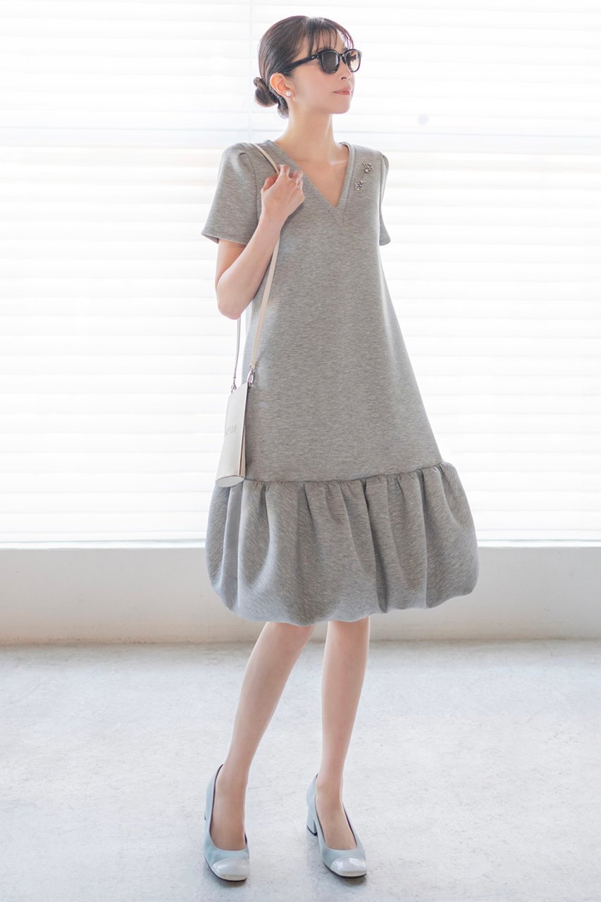 【デイジーリン/DAISY LIN】のミルフィーユ スウェット ジャージースフレドレス 人気、トレンドファッション・服の通販 founy(ファニー) 　ファッション　Fashion　レディースファッション　WOMEN　ワンピース　Dress　ドレス　Party Dresses　チュニック　Tunic　おすすめ　Recommend　ギャザー　Gather　ジャージー　Jersey　スウェット　Sweat　ストレッチ　Stretch　チュニック　Tunic　バルーン　Balloon　ベスト　Vest　再入荷　Restock/Back In Stock/Re Arrival　軽量　Lightweight　other-5|ID: prp329100004468988 ipo3291000000031821934