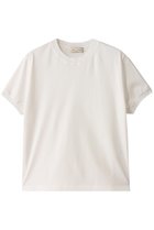 【エブール/ebure】の【ebure×Ron Herman】コットンポンチニットカラー Tシャツ ホワイト|ID:prp329100004472581