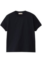 【エブール/ebure】の【ebure×Ron Herman】コットンポンチニットカラー Tシャツ ネイビー|ID:prp329100004472581