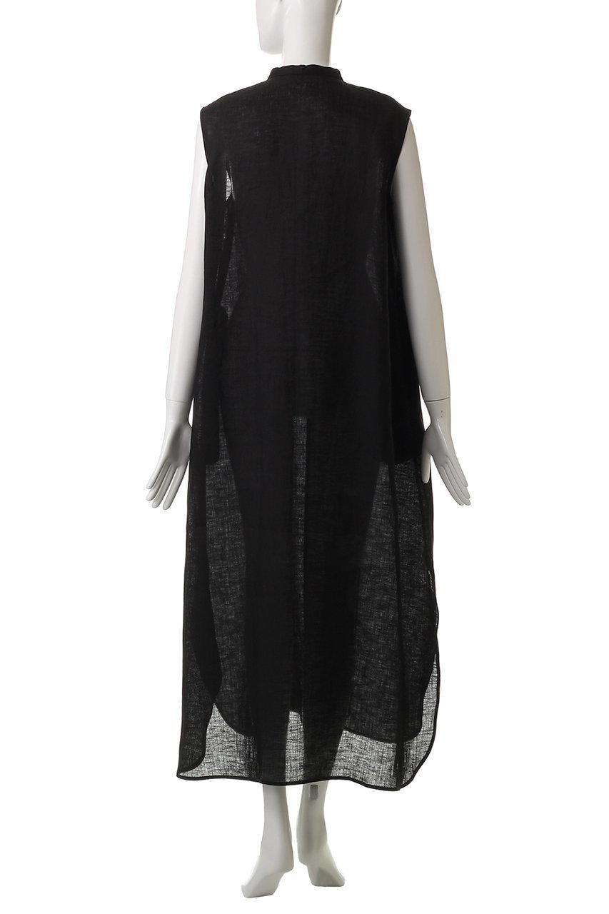 【エブール/ebure】の【Living】フレンチリネン バンドカラーシャツワンピース 人気、トレンドファッション・服の通販 founy(ファニー) 　ファッション　Fashion　レディースファッション　Fashion for Women　ワンピース　Dresses　シャツワンピース / 1枚で着映えコーデ　Shirt Dresses　チュニック　Tunic Tops & Dresses　シルク　Silk, 100% Silk　スリーブ　Sleeve, Long Sleeve / Short Sleeve　チュニック　Tunic, Long Top　フレンチ　French, French Style　リネン　Linen, Linen Fabric　リラックス　Relax, Relaxed Fit　エレガント 上品　Elegant　other-4|ID: prp329100004472583 ipo3291000000032865321