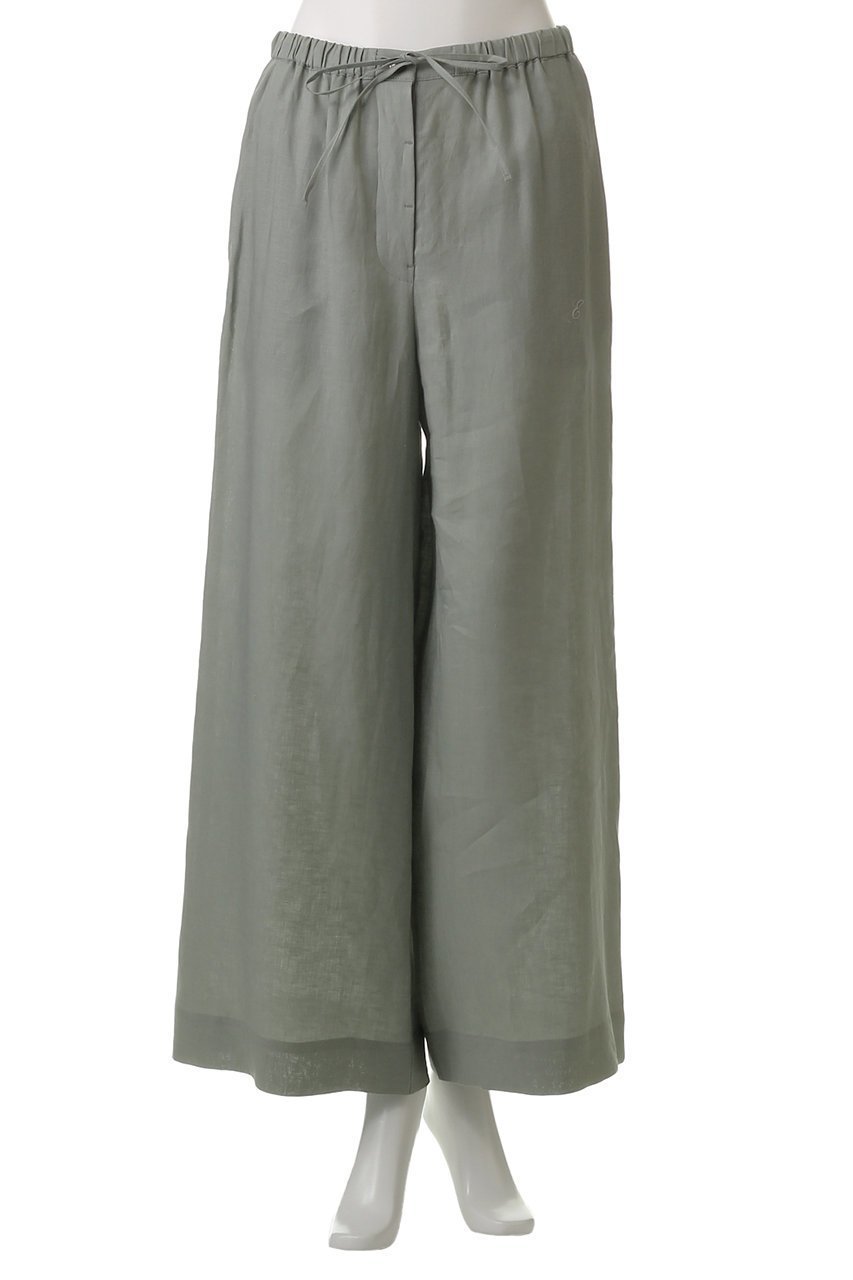 【エブール/ebure】の【Living】フレンチリネン イージーパンツ 人気、トレンドファッション・服の通販 founy(ファニー) 　ファッション　Fashion　レディースファッション　Fashion for Women　パンツ　Pants & Trousers　おすすめ　Recommended / Our Picks　カットソー　Cut and Sewn Top　セットアップ　Set-Up, Coordinated Outfit　フレンチ　French, French Style　フロント　Front, Front Design　リネン　Linen, Linen Fabric　再入荷　Restock / Back in Stock　夏　Summer　定番　Standard, Basic Item　旅行　Travel　other-2|ID: prp329100004472584 ipo3291000000035373203