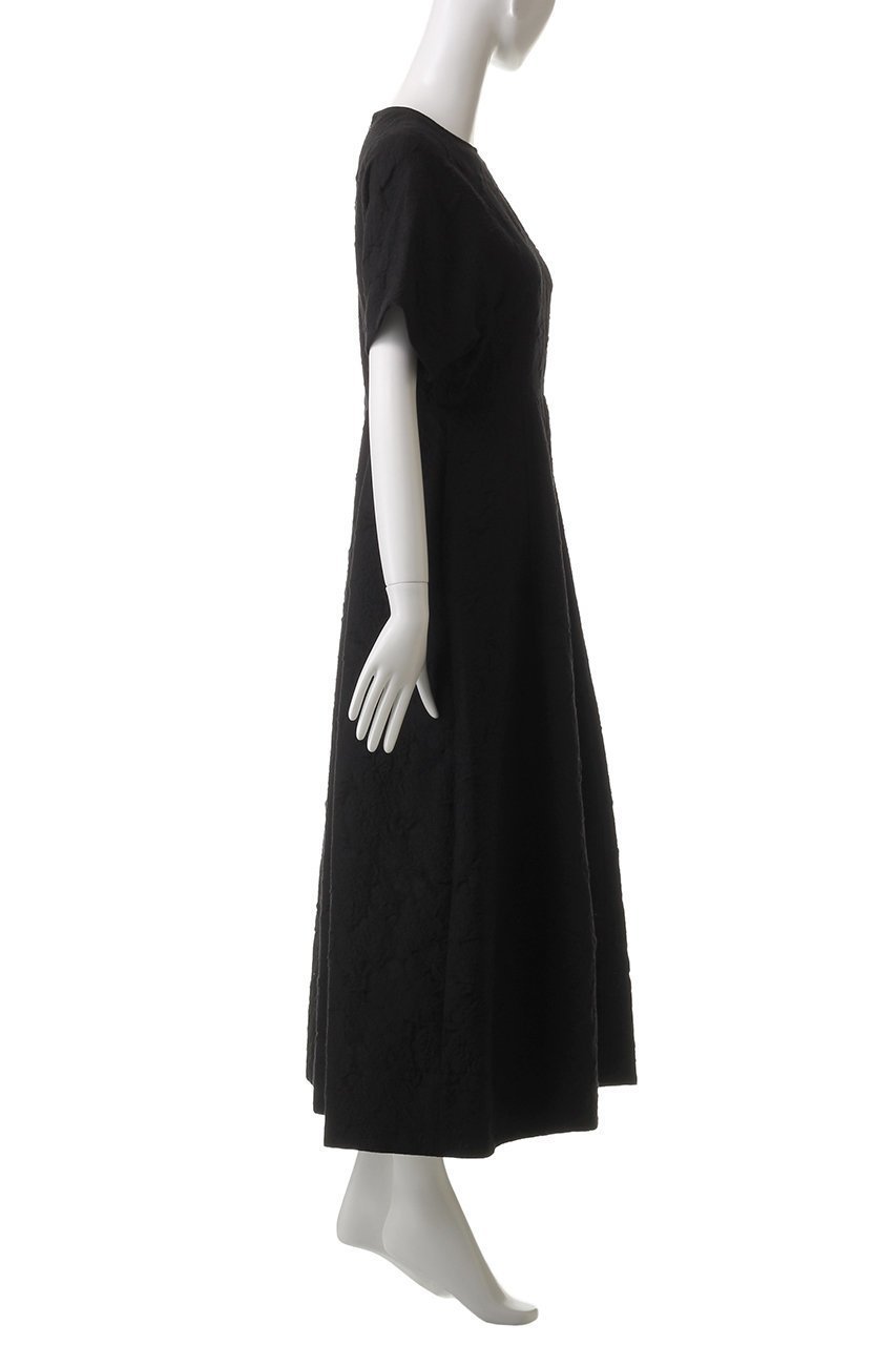 【エブール/ebure】のコットンフラワージャカード ハーフスリーブワンピース 人気、トレンドファッション・服の通販 founy(ファニー) 　ファッション　Fashion　レディースファッション　WOMEN　ワンピース　Dress　チュニック　Tunic　アクセサリー　Accessories　オケージョン　Occasion　シューズ　Shoes　ジャカード　Jacquard　チュニック　Tunic　メッシュ　Mesh　other-3|ID: prp329100004472597 ipo3291000000031479747