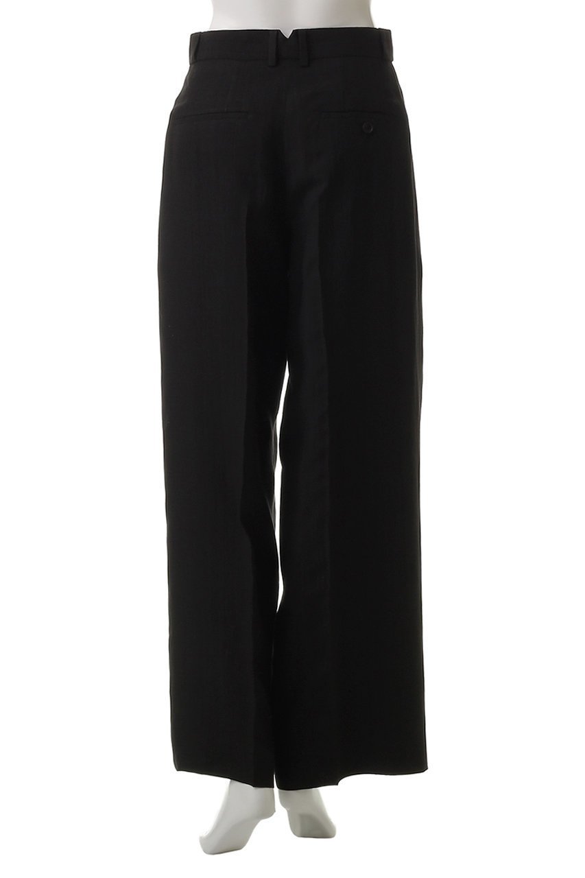 【エブール/ebure】のライトビスリネン ワイドパンツ 人気、トレンドファッション・服の通販 founy(ファニー) 　ファッション　Fashion　レディースファッション　Fashion for Women　パンツ　Pants & Trousers　センター　Center, Center Line　ダブル　Double, Double-Breasted　メタル　Metal, Metal Parts　ワイド　Wide, Wide Fit　other-4|ID: prp329100004472601 ipo3291000000032901257