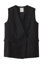 【エブール/ebure】のライトビスリネン ノーカラージレ 人気、トレンドファッション・服の通販 founy(ファニー) ファッション Fashion レディースファッション Fashion for Women アウター Coat / Outerwear Collection レディースジャケット・軽アウター Jackets ジャケット Jacket, Outerwear セットアップ Set-Up, Coordinated Outfit デニム Denim, Jeans Material フォルム Silhouette, Form ベスト Vest, Waistcoat リネン Linen, Linen Fabric thumbnail ブラック|ID: prp329100004472605 ipo3291000000032955789