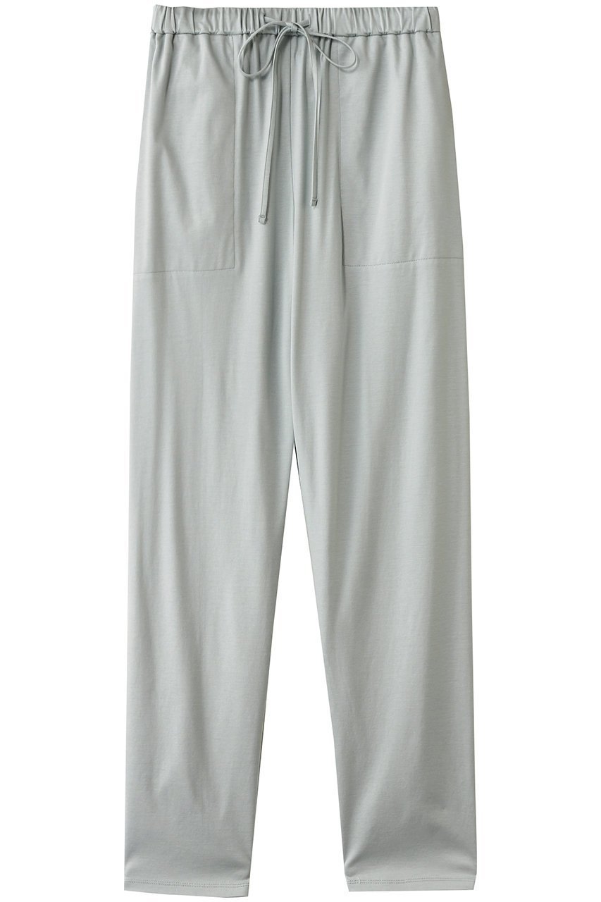 【エブール/ebure】の【Living】ソフトリヨセルコットンスムース イージーパンツ インテリア・キッズ・メンズ・レディースファッション・服の通販 founy(ファニー) 　ファッション　Fashion　レディースファッション　Fashion for Women　パンツ　Pants & Trousers　ギャザー　Gathered, Ruffled　テーパード　Tapered, Tapered Pants　ドレープ　Drape, Draping Fabric　ポケット　Pocket, Pocket Detail　エレガント 上品　Elegant　定番　Standard, Basic Item　ライトグリーン|ID: prp329100004472607 ipo3291000000035624764