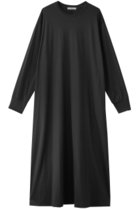 【エブール/ebure】の【Living】ソフトリヨセルコットンスムース ロングスリーブTワンピース ダークグレー|ID: prp329100004472609 ipo3291000000035957243