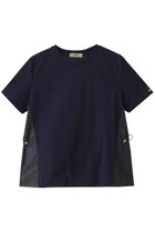 【ヘルノ/HERNO】のサイド ドローストリング デザインTシャツ ネイビー-ネイビー|ID: prp329100004472619 ipo3291000000032855636