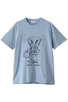 【ガニー/GANNI】のRe-cut basic コットンジャージ Tシャツ 人気、トレンドファッション・服の通販 founy(ファニー) ファッション Fashion レディースファッション Fashion for Women トップス・カットソー Cut & Sew Tops シャツ・ブラウス・オフィスカジュアル Elegant Blouses & Button-Ups ロングTシャツ・Tシャツ Longline T-Shirts & Tees カットソー・ベーシックTシャツ Cut-and-Sewn Tops / Stretch Tees & Basics グラフィック Graphic, Graphic Design ショート Short, Short Length スリーブ Sleeve, Long Sleeve / Short Sleeve デニム Denim, Jeans Material フロント Front, Front Design プリント Print, Printed Pattern ミックス Mix, Mixed Style thumbnail ソフトシャンブレー|ID: prp329100004472635 ipo3291000000032811483