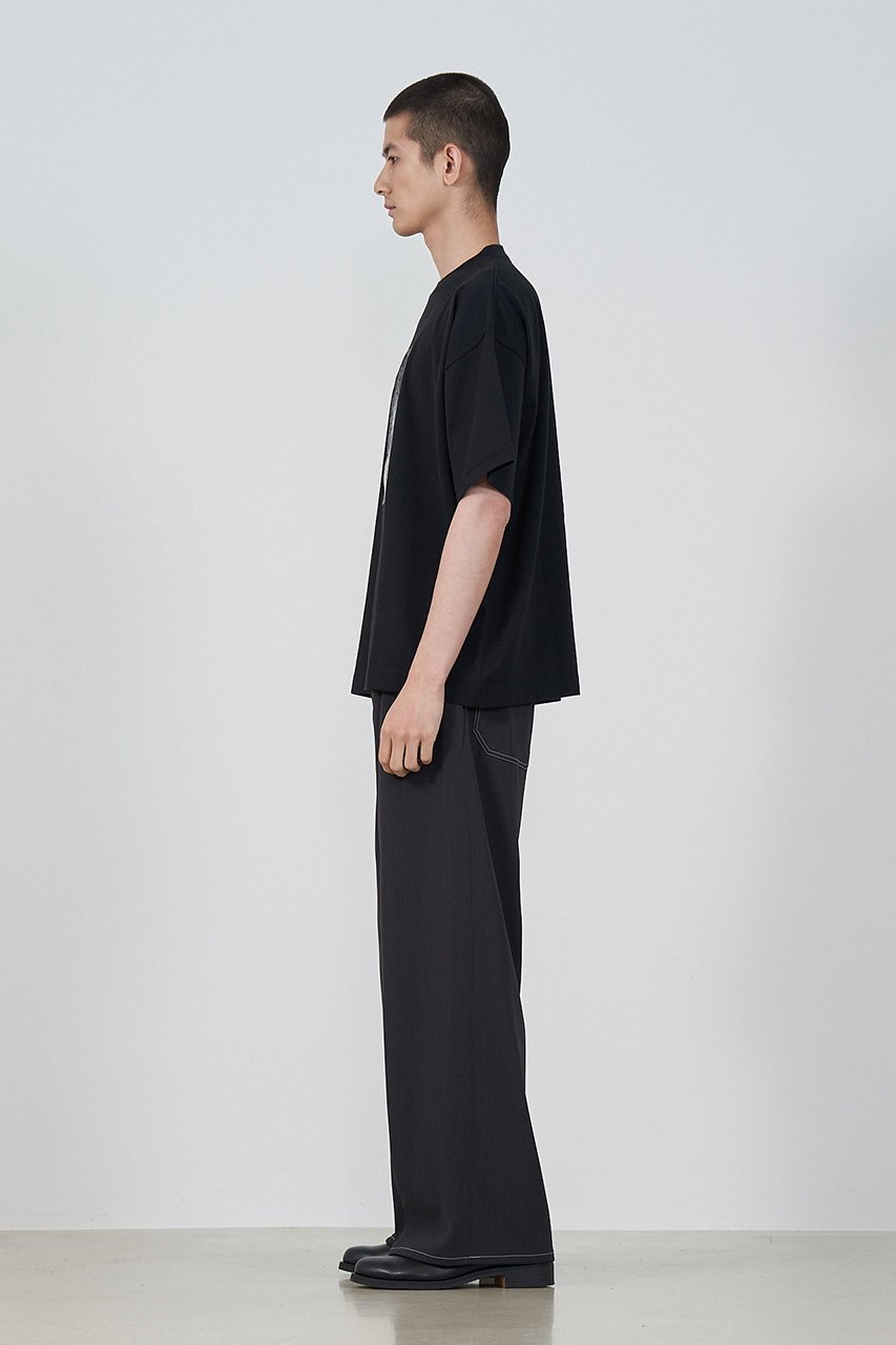 【ヨーク/YOKE / MEN】の【MEN】EMBROIDERY T-シャツ by TARO MIZUTANI 人気、トレンドファッション・服の通販 founy(ファニー) 　ファッション　Fashion　メンズファッション　Fashion for Men　トップス・カットソー　Cut & Sew Tops　メンズシャツ　Shirts　インド　Indian Textile　ショート　Short, Short Length　シンプル　Simple, Minimal　スリーブ　Sleeve, Long Sleeve / Short Sleeve　other-7|ID: prp329100004472640 ipo3291000000032811583