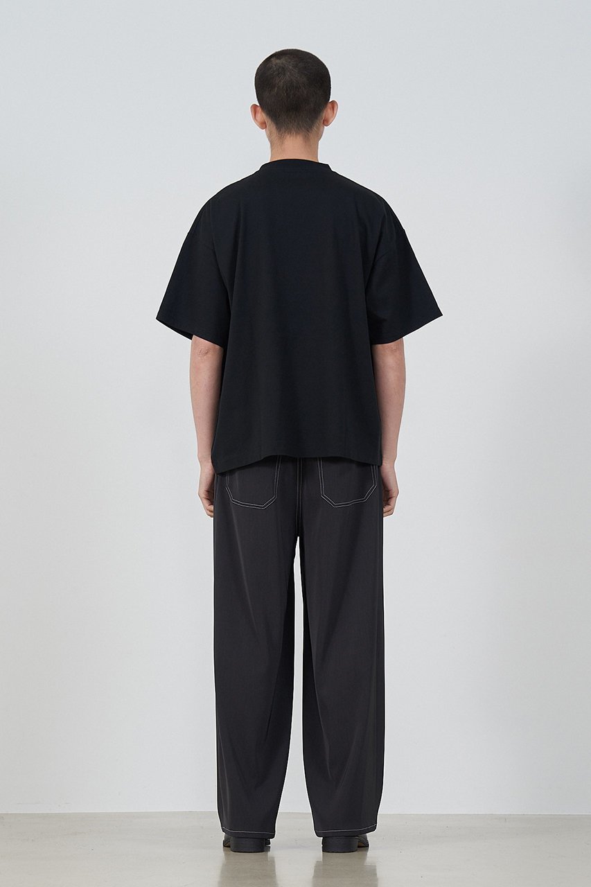 【ヨーク/YOKE】の【UNISEX】EMBROIDERY T-シャツ by TARO MIZUTANI 人気、トレンドファッション・服の通販 founy(ファニー) ファッション Fashion レディースファッション Fashion for Women トップス・カットソー Cut & Sew Tops シャツ・ブラウス・オフィスカジュアル Elegant Blouses & Button-Ups ロングTシャツ・Tシャツ Longline T-Shirts & Tees カットソー・ベーシックTシャツ Cut-and-Sewn Tops / Stretch Tees & Basics ユニセックス Unisex, Genderless インド Indian Textile ショート Short, Short Length シンプル Simple, Minimal スリーブ Sleeve, Long Sleeve / Short Sleeve other-8|ID: prp329100004472640 ipo3291000000036083293