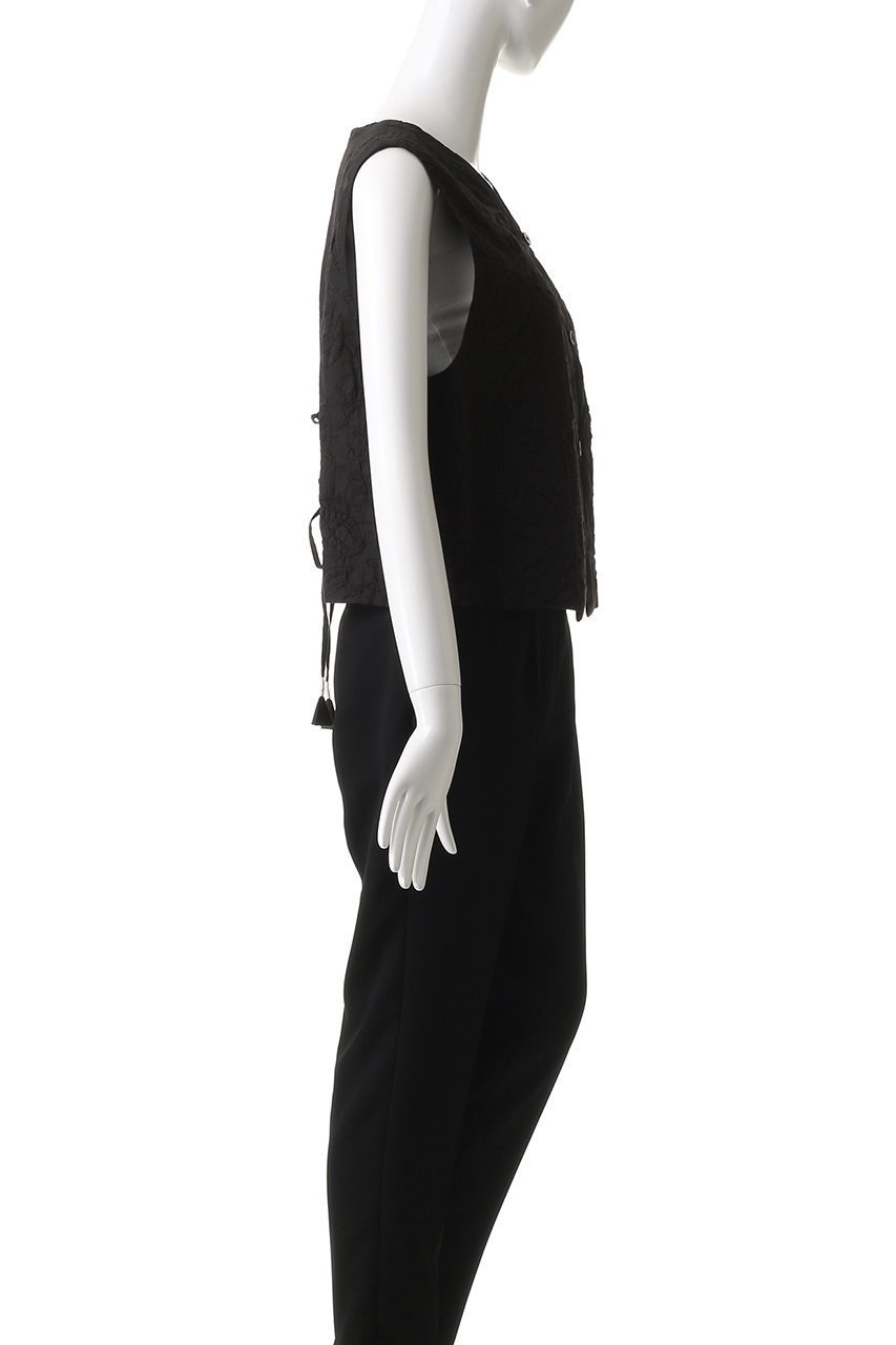 【プレインピープル/PLAIN PEOPLE】のリバーアップリケベスト 人気、トレンドファッション・服の通販 founy(ファニー) 　ファッション　Fashion　レディースファッション　Fashion for Women　アウター　Coat / Outerwear Collection　レディースジャケット・軽アウター　Jackets　おすすめ　Recommended / Our Picks　ジャケット　Jacket, Outerwear　セットアップ　Set-Up, Coordinated Outfit　ベスト　Vest, Waistcoat　レース　Lace, Lace Fabric　other-3|ID: prp329100004472646 ipo3291000000036061087