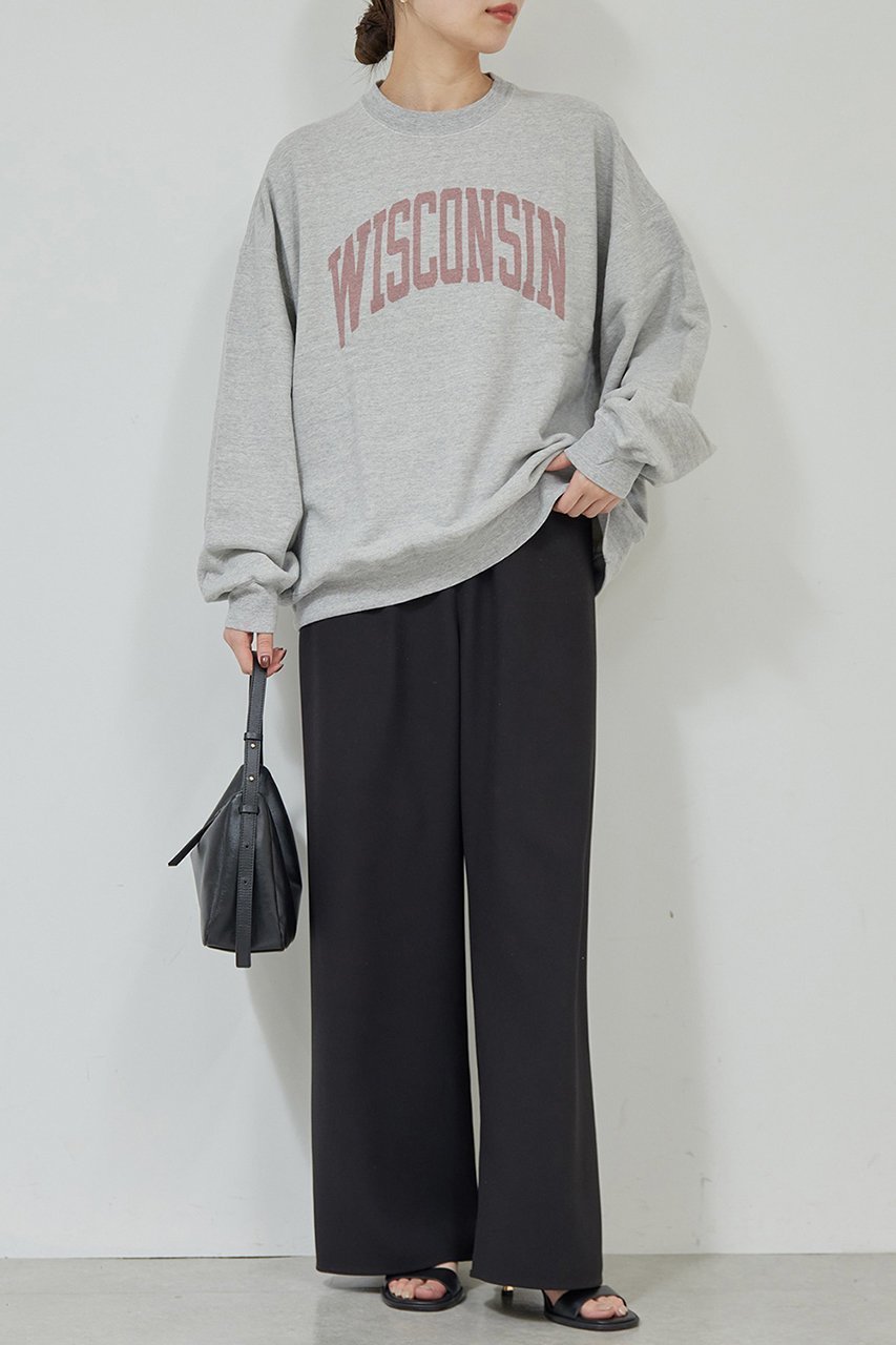 【ガリャルダガランテ/GALLARDAGALANTE】の【REMIRELIEF】ヴィンテージ風スウェット 人気、トレンドファッション・服の通販 founy(ファニー) 　ファッション　Fashion　レディースファッション　WOMEN　トップス・カットソー　Tops/Tshirt　シャツ/ブラウス　Shirts/Blouses　パーカ　Sweats　ロング / Tシャツ　T-Shirts　スウェット　Sweat　カットソー　Cut and Sewn　アメリカン　American　ヴィンテージ　Vintage　サテン　Satin　スウェット　Sweat　デニム　Denim　バランス　Balance　プリント　Print　ベーシック　Basic　ボトム　Bottom　ランダム　Random　リアル　Real　リラックス　Relax　おすすめ　Recommend　other-6|ID: prp329100004472654 ipo3291000000031804520