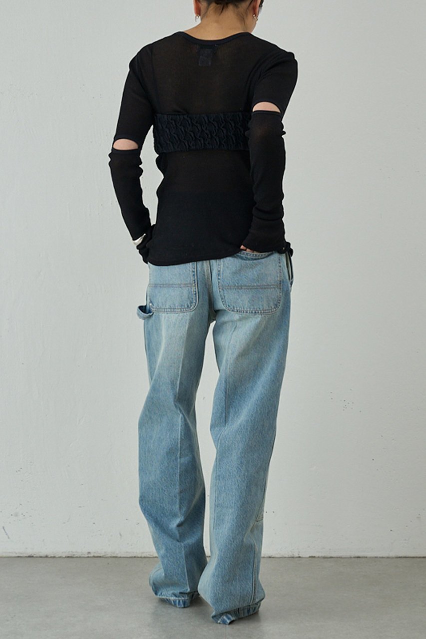 【ガリャルダガランテ/GALLARDAGALANTE】の【PEAS】ジャガードバンドゥ 人気、トレンドファッション・服の通販 founy(ファニー) 　ファッション　Fashion　レディースファッション　Ladies' Fashion Online　トップス・カットソー　Tops/Tshirt　キャミソール / ノースリーブ　No Sleeves　シャツ/ブラウス　Shirts/Blouses　ロング / Tシャツ　T-Shirts　カットソー　Cut and Sewn　インナー　Inner　キャミソール　Camisole　シンプル　Simple　ジャカード　Jacquard　ジャケット　Jacket　タンク　Tank　バランス　Balance　フィット　Fit　リゾート　Resort　再入荷　Restock/Back In Stock/Re Arrival　夏　Summer　other-7|ID: prp329100004472658 ipo3291000000032013451