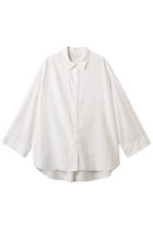 【ガリャルダガランテ/GALLARDAGALANTE】のツイルオーバーシャツ 人気、トレンドファッション・服の通販 founy(ファニー) ファッション Fashion レディースファッション Fashion for Women トップス・カットソー Cut & Sew Tops シャツ・ブラウス・オフィスカジュアル Elegant Blouses & Button-Ups なめらか Smooth, Silky Texture スリーブ Sleeve, Long Sleeve / Short Sleeve チュニック Tunic, Long Top ベーシック Basic, Essential ロング Long, Long-Length 羽織 Haori, Light Jacket thumbnail ホワイト|ID: prp329100004472662 ipo3291000000032840827