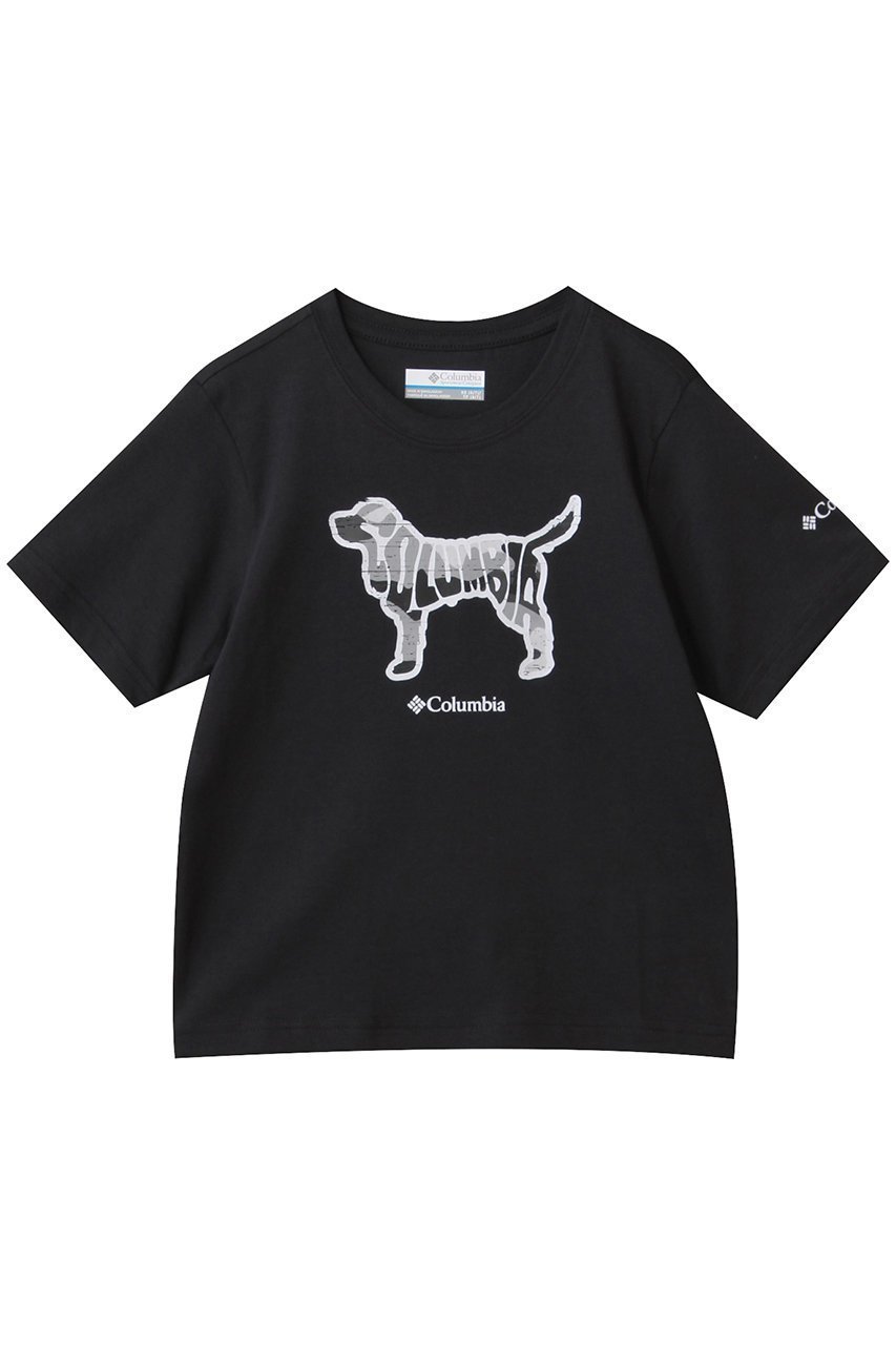 【コロンビア/Columbia / KIDS】の【KIDS】バレークリークショートスリーブグラフィックシャツ Ripple Blue・ Hike Gu L インテリア・キッズ・メンズ・レディースファッション・服の通販 founy(ファニー) 　ファッション　Fashion　キッズファッション　Fashion for Kids　トップス・カットソー　Cut & Sew Tops　アウトドア　Outdoor Clothing　グラフィック　Graphic, Graphic Design　シンプル　Simple, Minimal　フロント　Front, Front Design　旅行　Travel　Black・ Friendly Fun|ID: prp329100004472668 ipo3291000000036192544