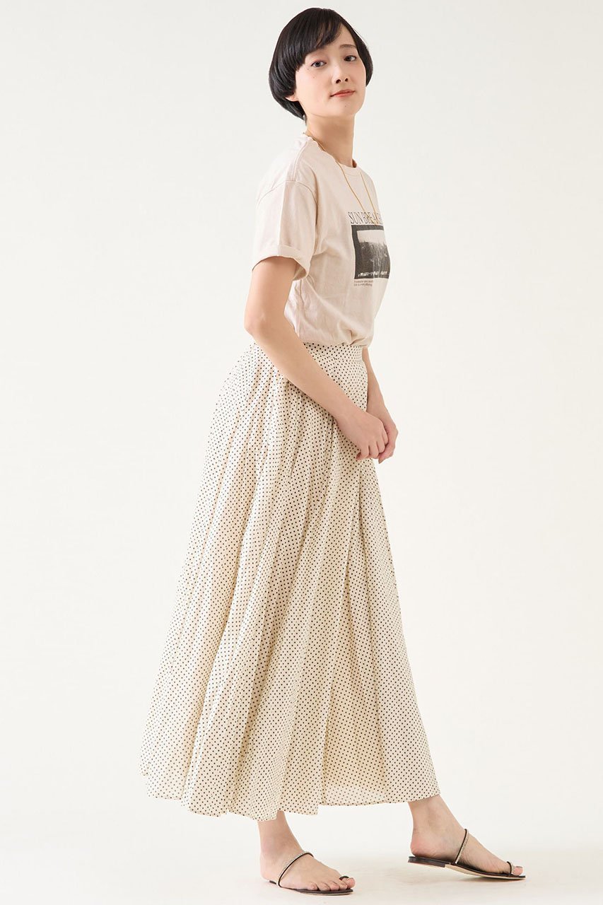 【マルティニーク/martinique】の《別注》【MARIHA】夜風のスカート Polka Dot Ecru 人気、トレンドファッション・服の通販 founy(ファニー) 　ファッション　Fashion　レディースファッション　Fashion for Women　スカート　Skirts　ロングスカート　Long Skirts / Maxi & Midi Skirts　インド　Indian Textile　ドット　Polka Dot, Dot Pattern　別注　Limited Edition, Custom Order　ロング　Long, Long-Length　エレガント 上品　Elegant　other-5|ID: prp329100004472677 ipo3291000000036801120