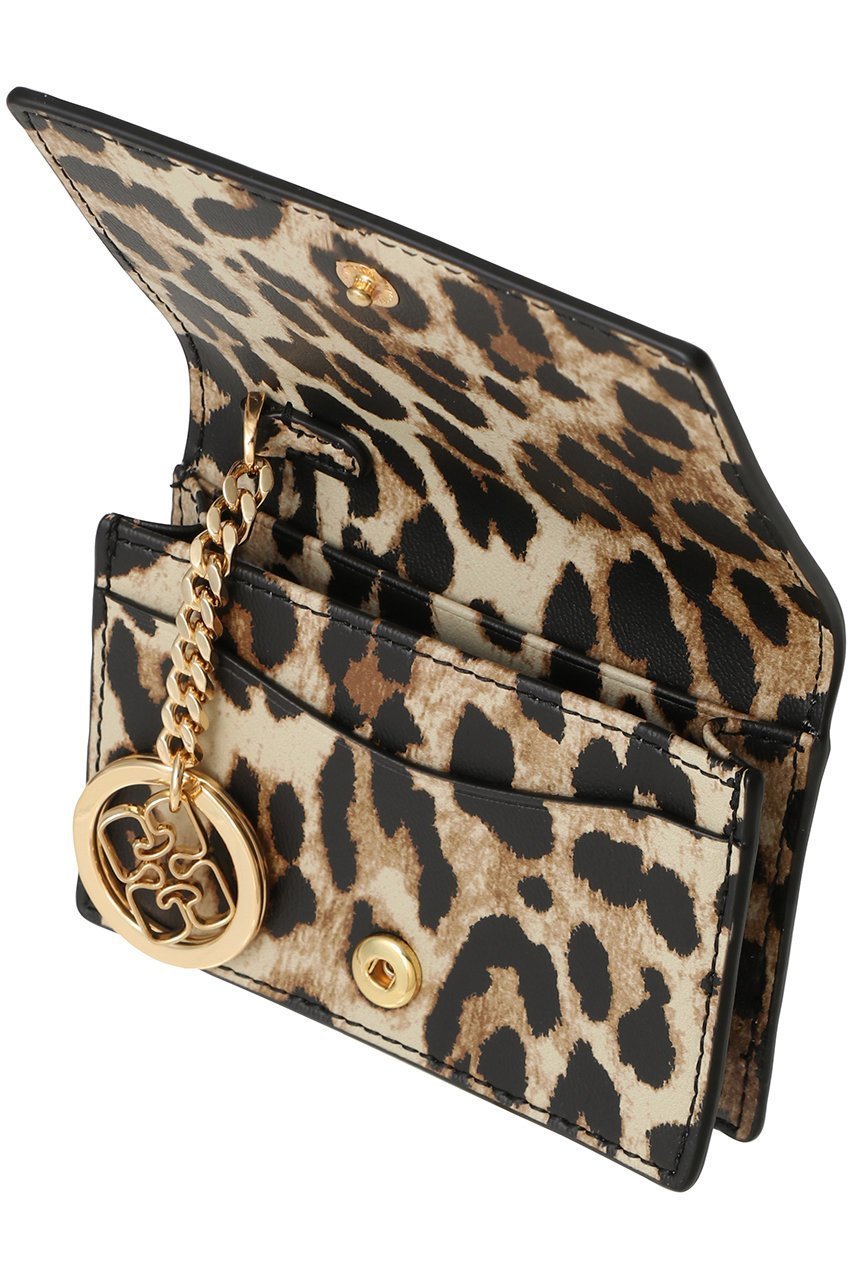 【ガニー/GANNI】のGanni Bou フラッププリントカードホルダー 人気、トレンドファッション・服の通販 founy(ファニー) 　ファッション　Fashion　レディースファッション　Fashion for Women　ミニ財布・二つ折り財布　Wallets & Card Cases　カードケース/名刺入れ　Card Holders & Business Cases　バッグ　Bags　コンパクト　Compact, Small Size　バタフライ　Butterfly, Butterfly Motif　フォルム　Silhouette, Form　ポケット　Pocket, Pocket Detail　リュクス　Luxury, Elegant, High-End, Chic　レオパード　Leopard, Animal Print　財布　Wallet, Purse　other-2|ID: prp329100004472683 ipo3291000000035870149